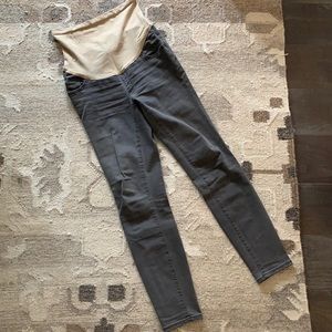 Motherhood Maternity Skinny Jeans - Gray and Tan